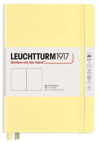 JOURNAL LEUCHTTURM 1917 MEDIUM PLAIN VANILLA