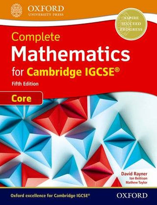 Complete Mathematics for Cambridge IGCSE : Core