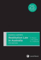 Mason and Carters Restitution Law in Australia