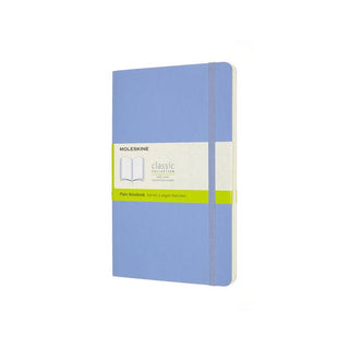 JOURNAL MOLESKINE CLASSIC SC LARGE PLAIN HYDRANGEA BLUE