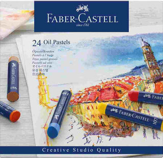 Oil Pastels Faber Castell Creative Studio 24 Pack