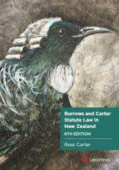 Burrows and Carter : Statute Law in New Zealand