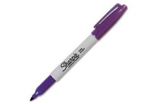 MARKER SHARPIE FINE PURPLE