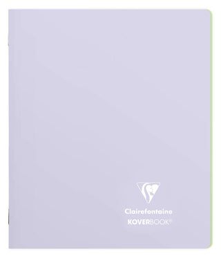 NOTEBOOK CLAIREFONTAINE KOVERBOOK A5 LINED LILAC