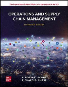 Operations and Supply Chain Management