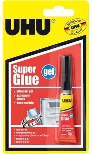 Glue Uhu Super Gel 3g Tube