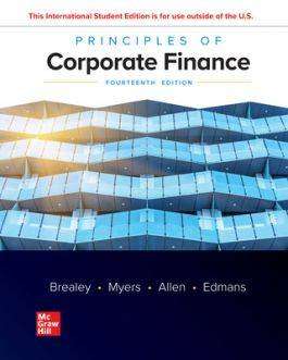 Principles of Corporate Finance