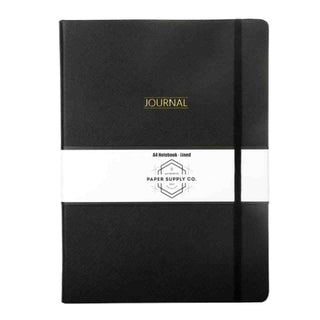 NOTEBOOK PAPER SUPPLY CO CITTA JOURNAL A4 BLACK