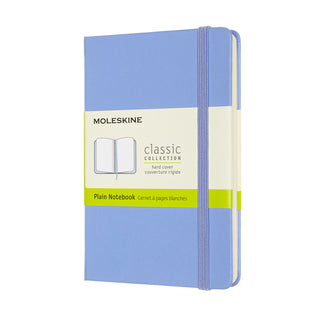 JOURNAL MOLESKINE CLASSIC HC POCKET PLAIN HYDRANGEA BLUE