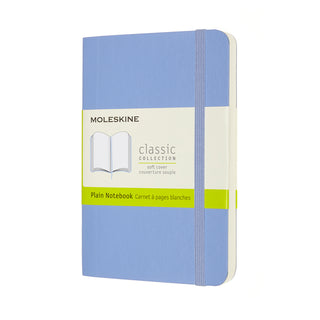 JOURNAL MOLESKINE CLASSIC SC POCKET PLAIN HYDRANGEA BLUE