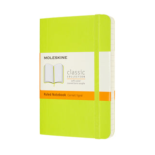 Journal Moleskine Classic SC Pocket Ruled Lemon Green