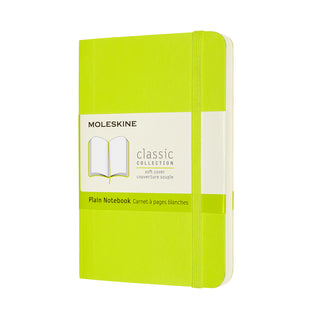 JOURNAL MOLESKINE CLASSIC SC POCKET PLAIN LEMON GREEN