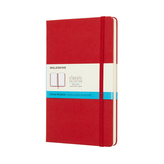 JOURNAL MOLESKINE CLASSIC HC LARGE DOTTED SCARLET RED