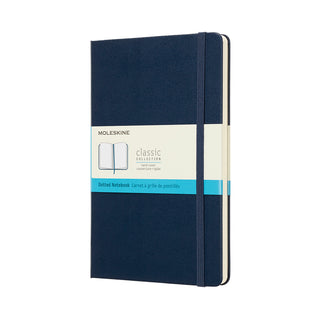 JOURNAL MOLESKINE CLASSIC HC LARGE DOTTED SAPPHIRE BLUE