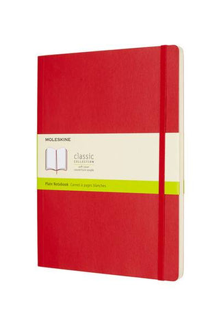 JOURNAL MOLESKINE CLASSIC SC EXTRA LARGE PLAIN SCARLET RED