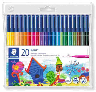 Felt Tip Pens Staedtler Noris Club Fibre Tip 20 Pack