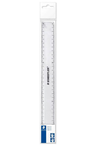 Ruler Staedtler 30cm Clear