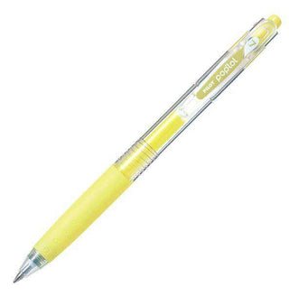 PEN PILOT POP-LOL 0.7MM PASTEL YELLOW