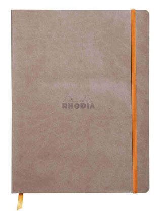 NOTEBOOK RHODIARAMA SOFTCOVER B5 DOT TAUPE