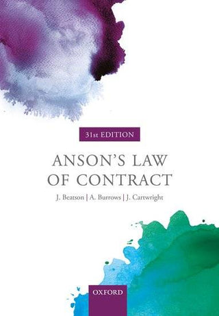 Anson-s Law of Contract