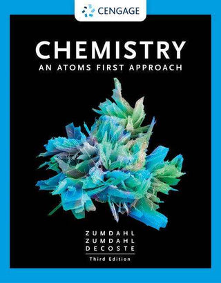 Chemistry : An Atoms First Approach