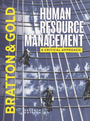 Human Resource Management : A Critical Approach