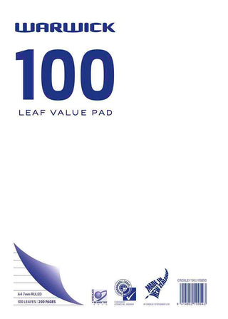 Refill Warwick Value Pad 100 Leaf