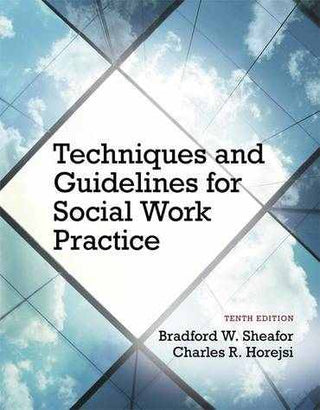 Techniques and Guidelines for Social Work Practice