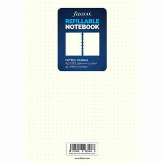 Notebook Refill Filofax Refillable A5 Dotted