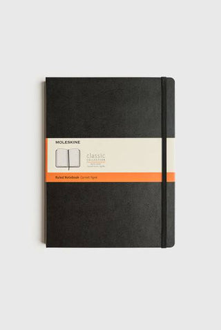 JOURNAL MOLESKINE CLASSIC HC EXTRA LARGE RULED BLACK