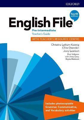 English File 4th Edition : Pre-intermediate Teacher's Guide with Teacher's Resource Centre