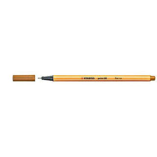 PEN STABILO POINT 88 FINE 0.4MM 88/89 OCHRE