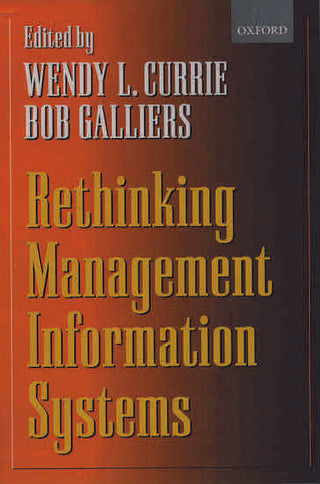 Rethinking Management Information Systems : An Interdisciplinary Perspective