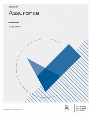 Assurance Version 3 : CA Program Study Guide