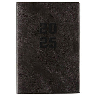 Diary 2025 Cumberland Monthly Planner A4 Black