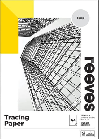 Tracing Paper Reeves A4 Pad 65gsm