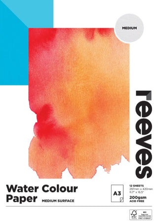 Pad Reeves A3 Watercolour 200gsm