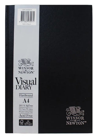 Visual Diary Winsor and Newton A4 Hardbound