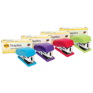 Stapler Marbig Mini 26/6 with Staples Assorted