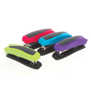 Stapler Marbig Plastic Half Strip Summer Colours