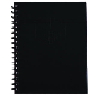 Notebook Spirax Hard Cover A5 Black