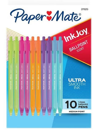 Pen Paper Mate Inkjoy 100RT Fashion Assorted 8 Pack