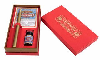 Calligraphy Set Herbin Coffret D Ecriture Rouge Caroubier