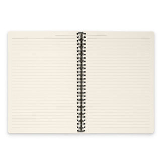 Notebook Any Day Now Spiral B5 Ruled Orange and Red