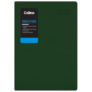 Diary 2025 Collins Rhapsody A73 WTV Racing Green