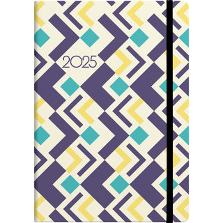 Diary 2025 Collins A53 Geometric Assorted