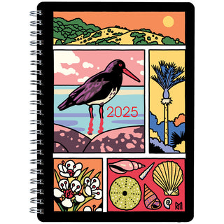 Diary 2025 Collins A63 Kiwi Vibe Assorted