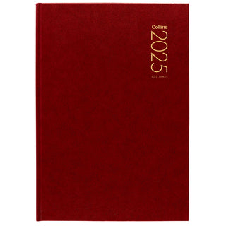 Diary 2025 Collins A52 Red