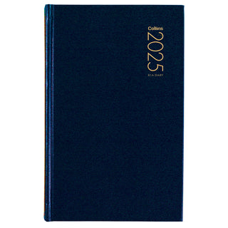 Diary 2025 Collins 81A Navy