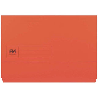 Document Wallet FM Foolscap Red